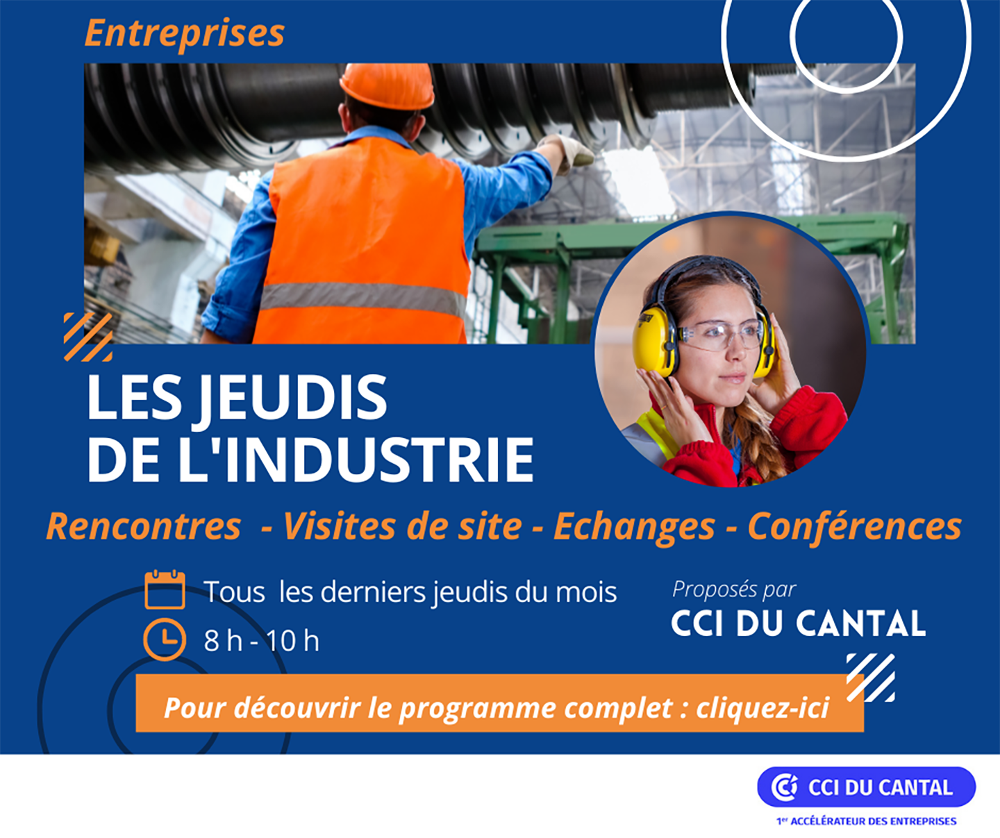 Jeudis insdustire CCI du Cantal
